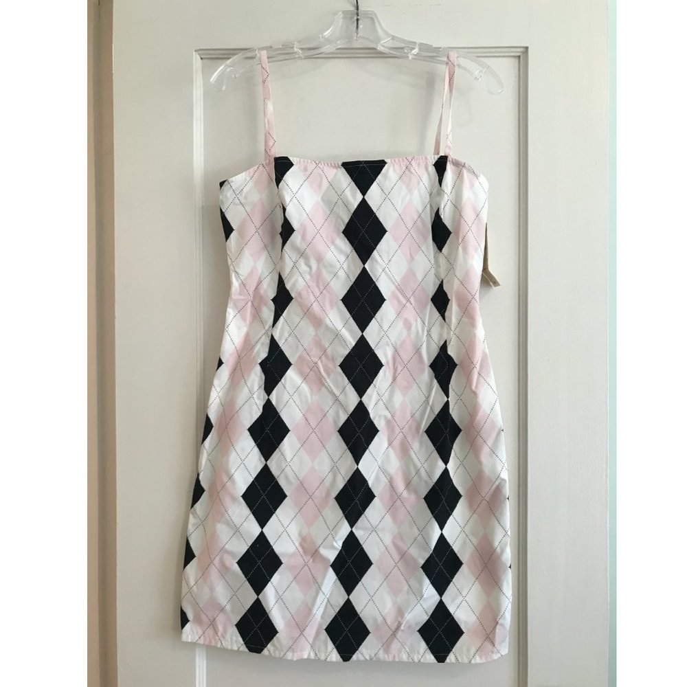 Pringle of Scotland | Pink Argyle Dress 10